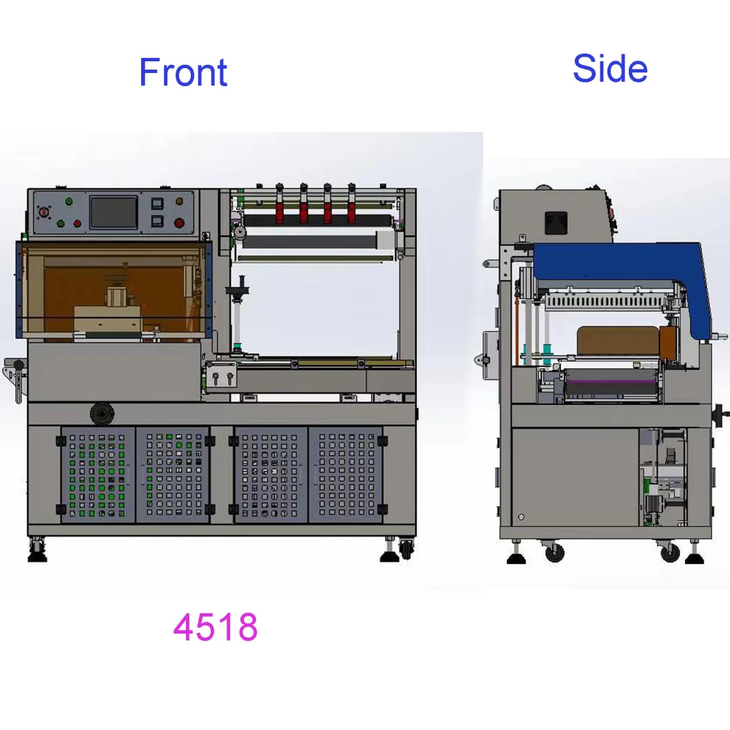 4518 Automatic Servo High Speed Sealer Wrapping Machine