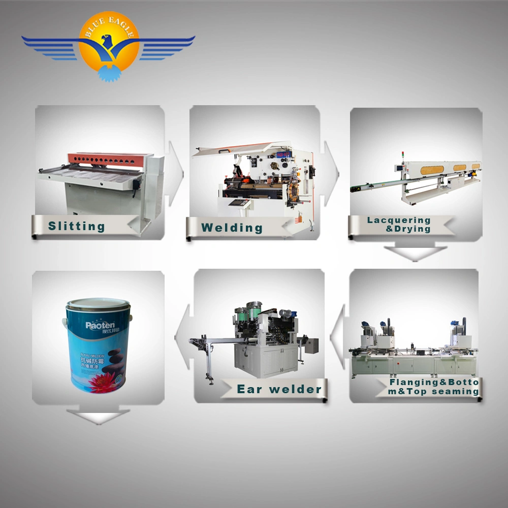 Automatic Vacuum Can Seamer for All Type of Cans for All Type of 0.1-25L Tin Can Production Line