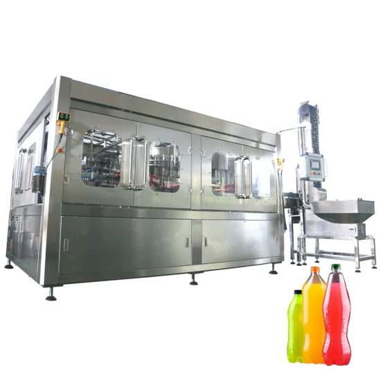 Full Air Water Bottling Machine Production Line Soda Beverage Filling Line