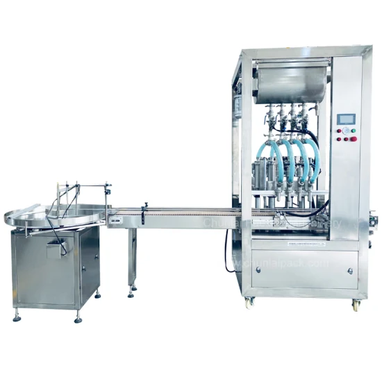 High Precise High Production Liquid Dish Detergent Liquid Paste Bottle Filling Machine Beverage Production Line Filler Packaging Machine