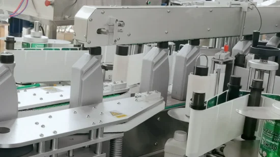 Shanghai Npack Factory Manufacturing Adhesive Label/Sticker Label Double Sides&Wrap Around Labeling Machine