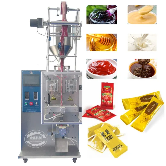 Automatic Ice Cream Water Liquid Honey Juice Sauce Soft Drink Tomato Paste Filling Machine